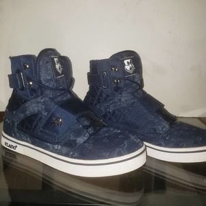 Vlado Footwear Kids Limited Denim Atlas 2 Children Blue Denim Size 4Y Youth New